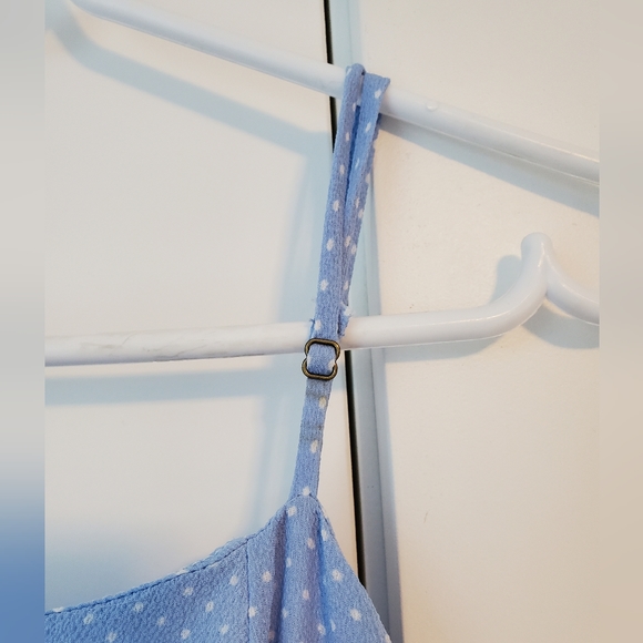 🌟3 for $25- Light blue polka dot dress - Picture 3 of 5
